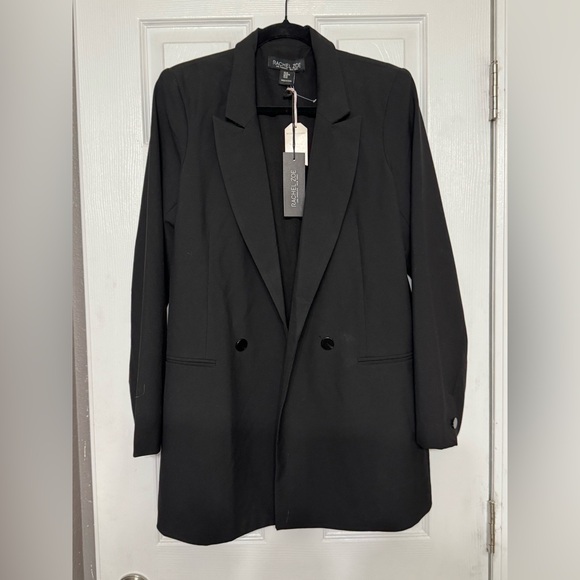 Rachel Zoe Black Open Blazer M - Picture 1 of 12